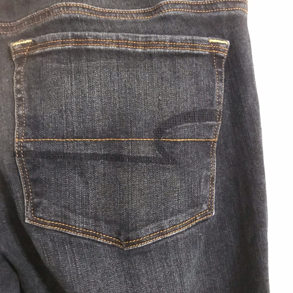 Bootcut dark jeans